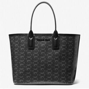 NEW MICHAEL KORS  Jodie Small Logo Jacquard Tote Bag